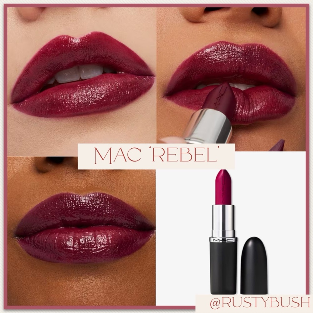 MAC ‘Rebel’ M·A·Cximal Sleek Satin Lipstick